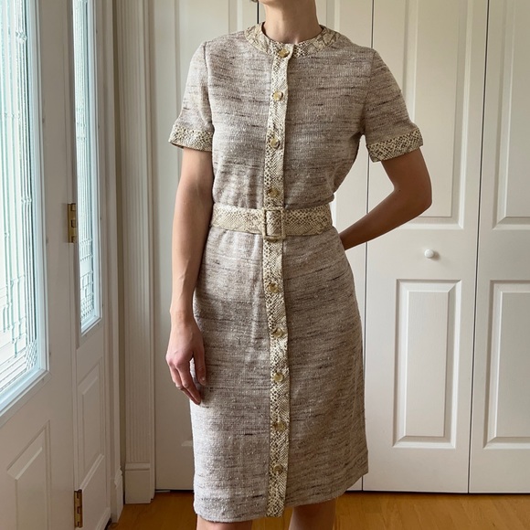 Deadstock Vintage 1960’s Klever Kasuals Knit Dress - Picture 3 of 6